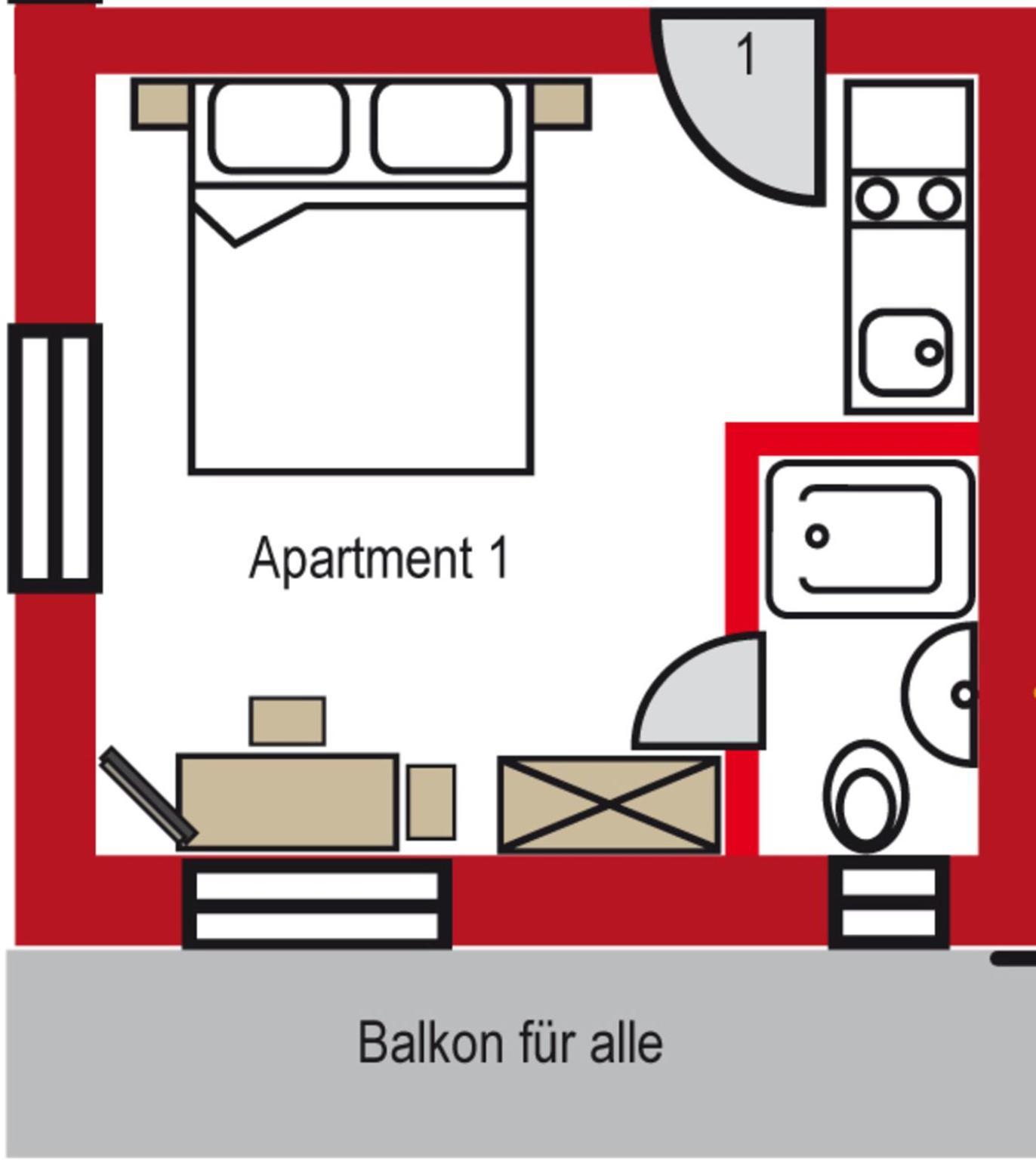 טאנהיים App 1 - Farbennest Mit Fruehstueck Teekueche, Sommerbergbahnen Inkl מראה חיצוני תמונה